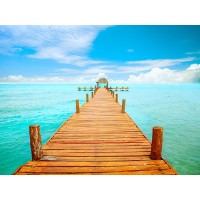 Van Der Vans - Jetty on Isla Mujeres, Mexico  