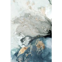 PI Studio - Ocean Splash I Indigo Version 