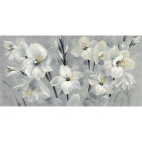 Silvia Vassileva - Flowers On Grey  
