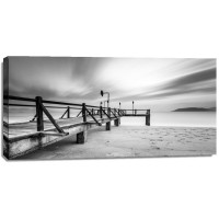 Dianna Luca - Wooden Jetty Grey Skies  