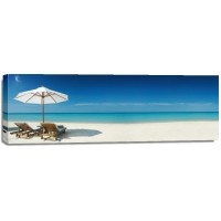 Lucille Greer - Lounges On Beach  