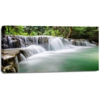 Renée Pehr - Waterfall, In forest of Kanchanaburi, Thailand