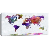 Imrich Edvard - Water Color World Map  