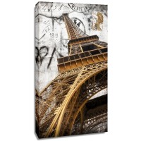 Luz Adelbert - Vintage Eiffel Tower, France  