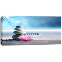 Omar Olavi - Pink Lily Stones On Sand  