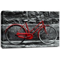 Karija Mile - Retro Vintage Red Bike  