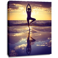 Ratchel Wood - Woman Practicing Yoga  