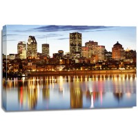 Cheryl McKenny - Montreal Skyline At Dusk, Canada  