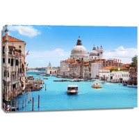 Joseph Mile - Grand Canal and Basilica Santa Maria  