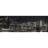 Assaf Frank - Brooklyn Bridge At Dusk