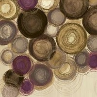 Jeni Lee - Purple Whimsy Square II