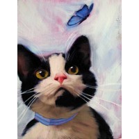 Diane Hoeptner - Cat and Butterfly