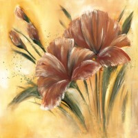 Isabelle Zacher-Finet - Fleur Brune I  