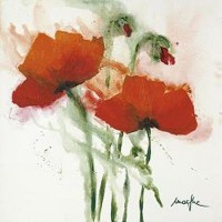 Martha Kisling - Poppies in the Wind II