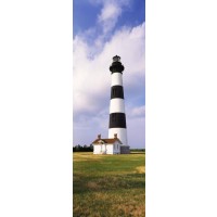 Everett Blake - Low Angle View of a Black and White Lighthouse
