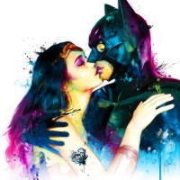 Patrice Murciano - Icons - Batman & Wonder Woman - Love