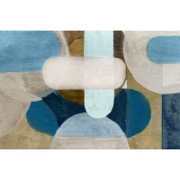 Merri Pattinian - Hues of Indgio I 