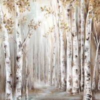Eva Watts - Sunset Birch Forest III 