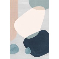 Eva Watts - Pink Pebbles III 