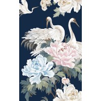 Eva Watts - Pearly White Cranes I