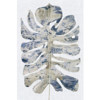 Eva Watts - Large Indigo Leaf I