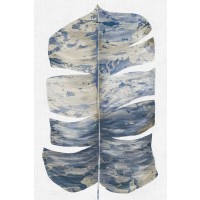Eva Watts - Large Indigo Leaf II