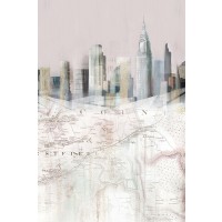 Isabelle Z - Blushing Manhattan Map II 