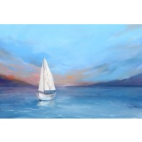 Isabelle Z - Sunset Sailboat 