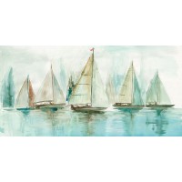 Allison Pearce - Blue Sailboats I 