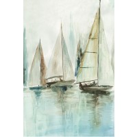 Allison Pearce - Blue Sailboats III 