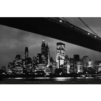 New York Skyline Shower Curtain  
