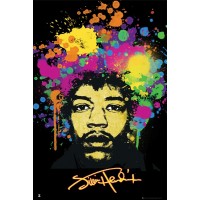 Jimi Hendrix Hair Paint  