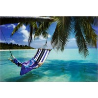 Hamak on beach  