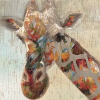 Nan - Paint Splash Giraffe 