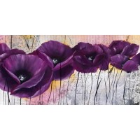 Isabelle Zacher-Finet - Pavot Violet I  