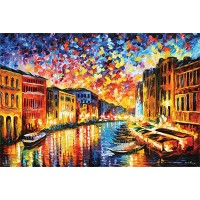 Leonid Afremov - Venice Grand Canal 