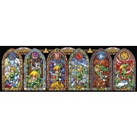 The Legend of Zelda - Link Stained Glass