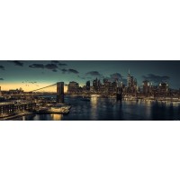 New York At Dusk  