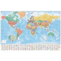 World-Map (Flag-and-Facts)  