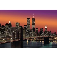 New York - Brooklyn Bridge Sunset  