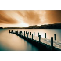 Wooden Landing Jetty - Color  