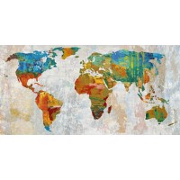 Paul Duncan - Abstract World Map 
