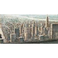 New York - City View of Manhattan