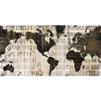 Sue Schlaback - Crate World Map Neutral