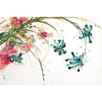 Jan Griggs - Blooming Blue On While  