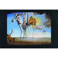 Salvador Dali The Temptation Of St. Anthony  