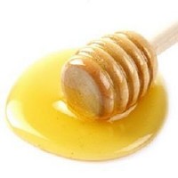 Honey with Spoon 