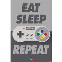 Nintendo - Eat Sleep Repeat