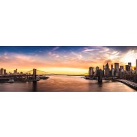 Wesley Ember - New York City - Brooklyn Bridge Sunset