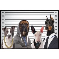 Dogs Lineup - Wanted Poster